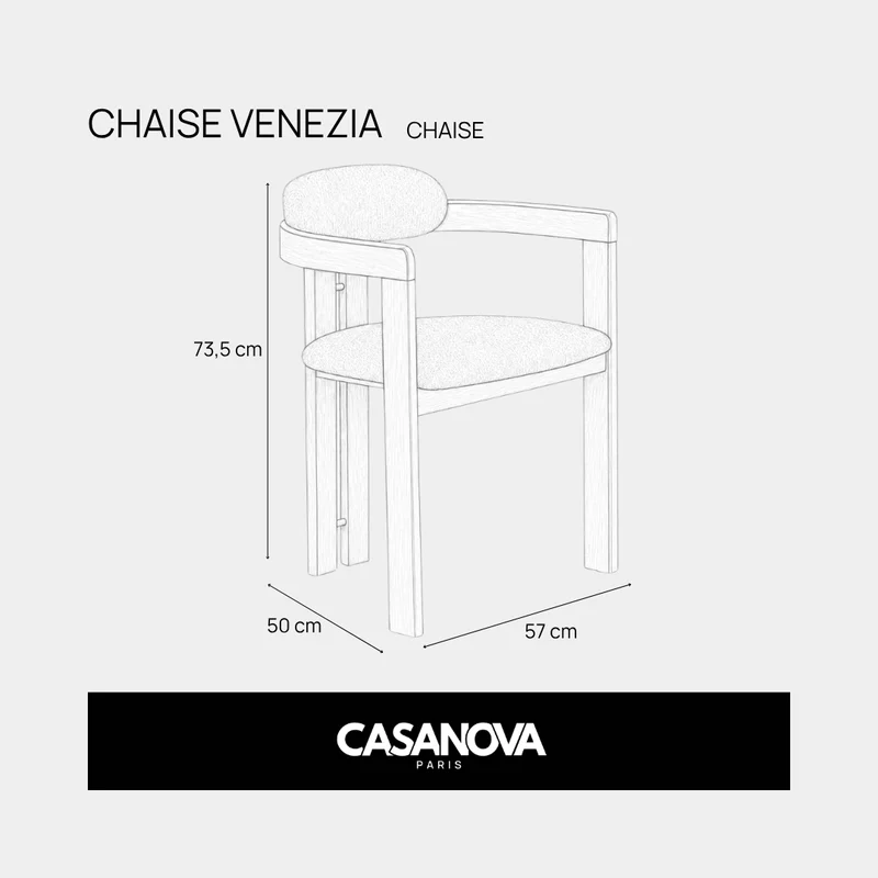 LOT VENEZIA - CHAISE