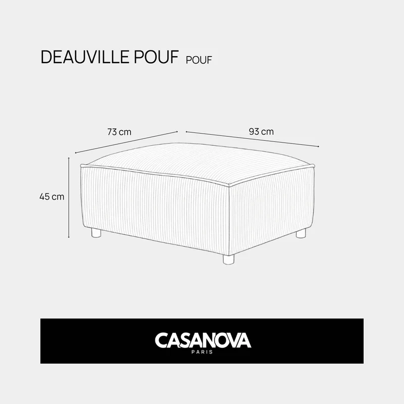 DEAUVILLE POUF