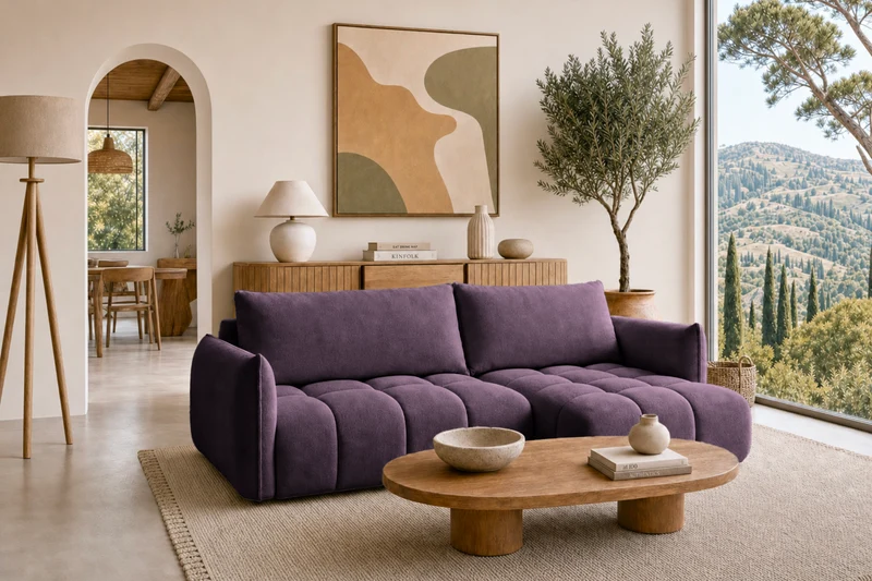 CARMEL - Tissu chenille