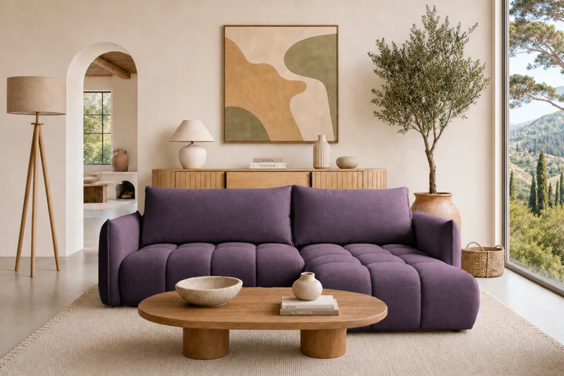 CARMEL - Tissu chenille