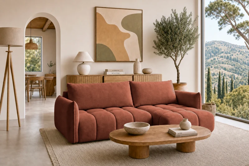 CARMEL - Tissu chenille