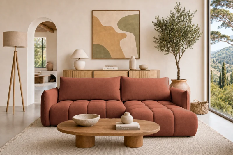 CARMEL - Tissu chenille