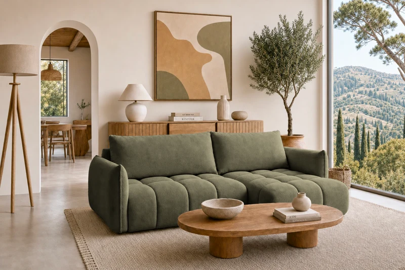 CARMEL - Tissu chenille