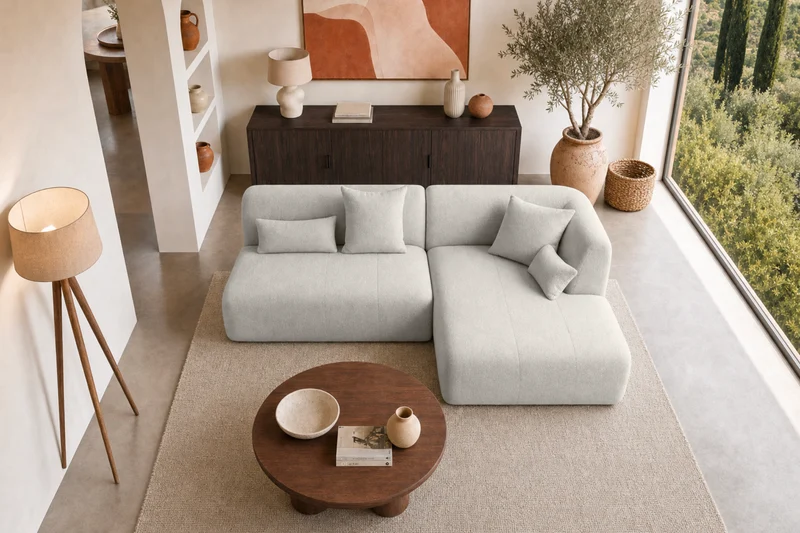 RIMINI L - Tissu lisse