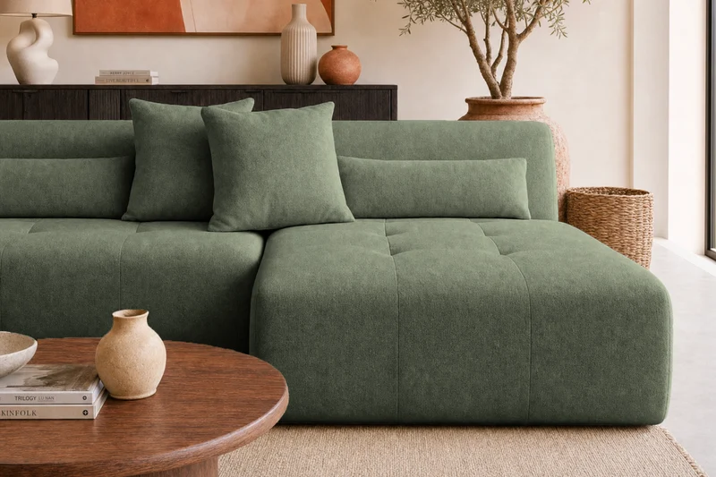 RIMINI ANGLE - Tissu lisse