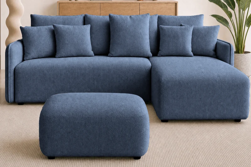 DUO PORTOFINO - Tissu chenille