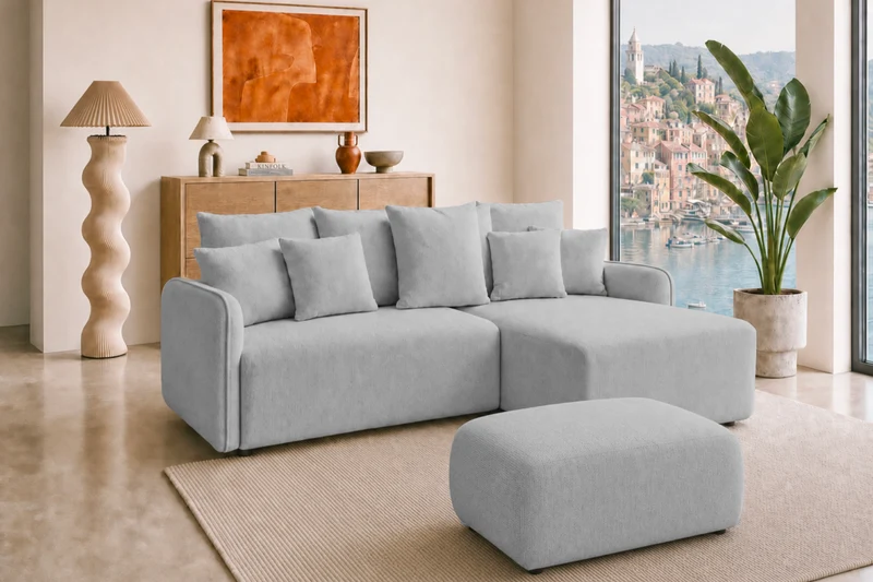 DUO PORTOFINO - Tissu chenille