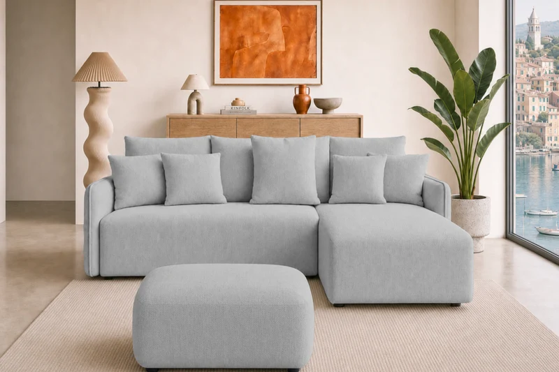 DUO PORTOFINO - Tissu chenille