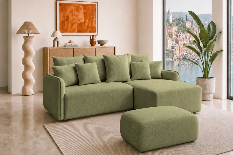 DUO PORTOFINO - Tissu chenille