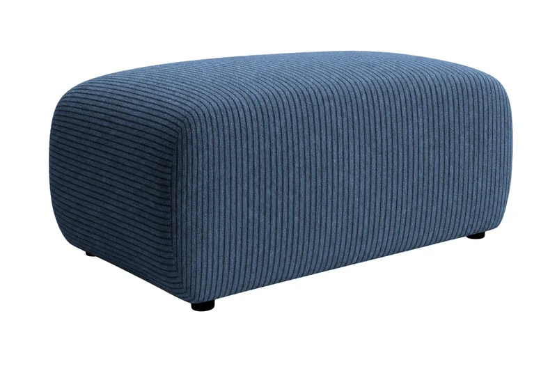 PORTOFINO POUF - Petit velours côtelé