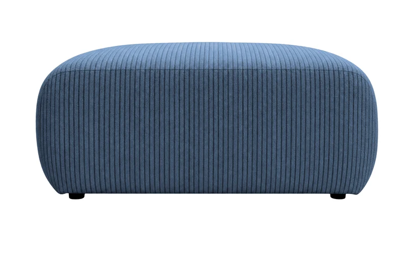 PORTOFINO POUF - Petit velours côtelé