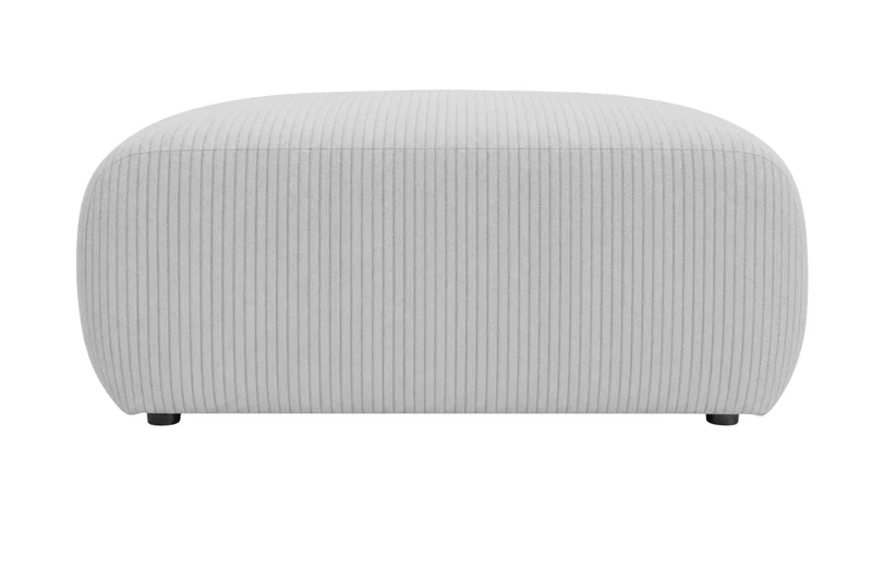 PORTOFINO POUF - Petit velours côtelé