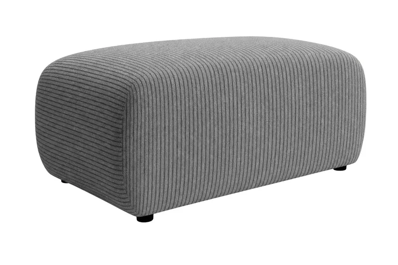 PORTOFINO POUF - Petit velours côtelé