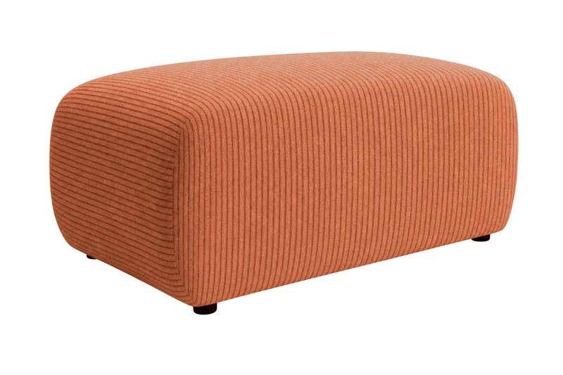 PORTOFINO POUF - Petit velours côtelé