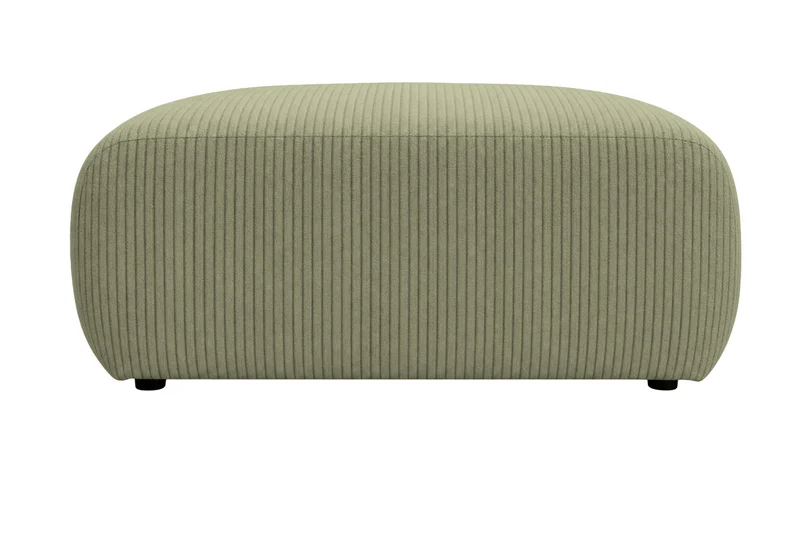 PORTOFINO POUF - Petit velours côtelé
