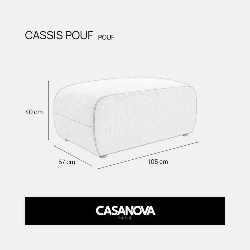 CASSIS POUF