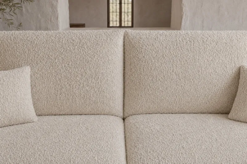 ELIO ANGLE MINI - Tissu bouclette
