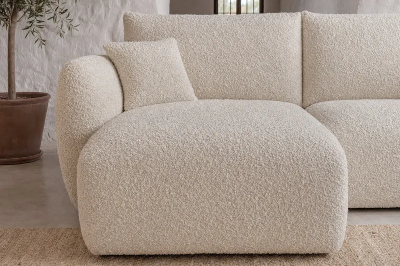 ELIO ANGLE MINI - Tissu bouclette