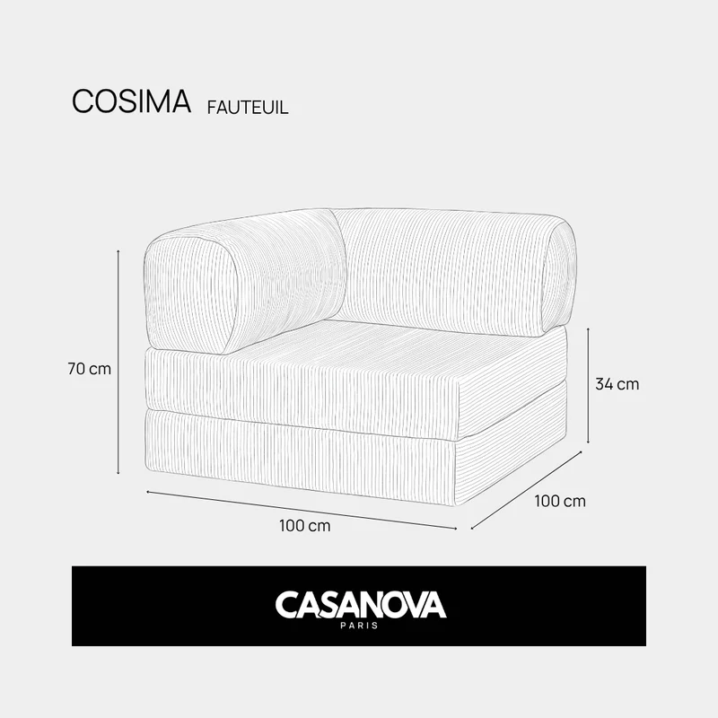 COSIMA Fauteuil