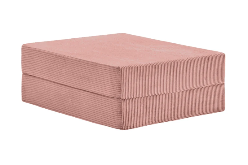 COSIMA POUF - Petit velours côtelé