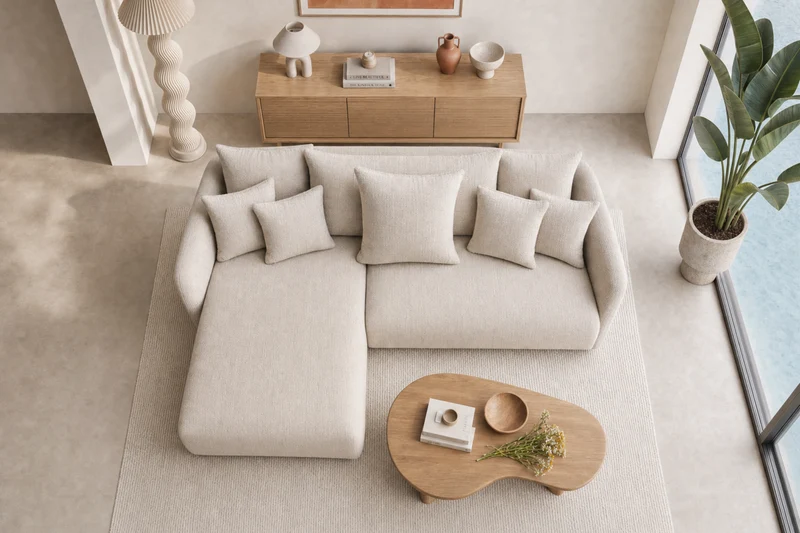 PORTOFINO - Tissu chenille