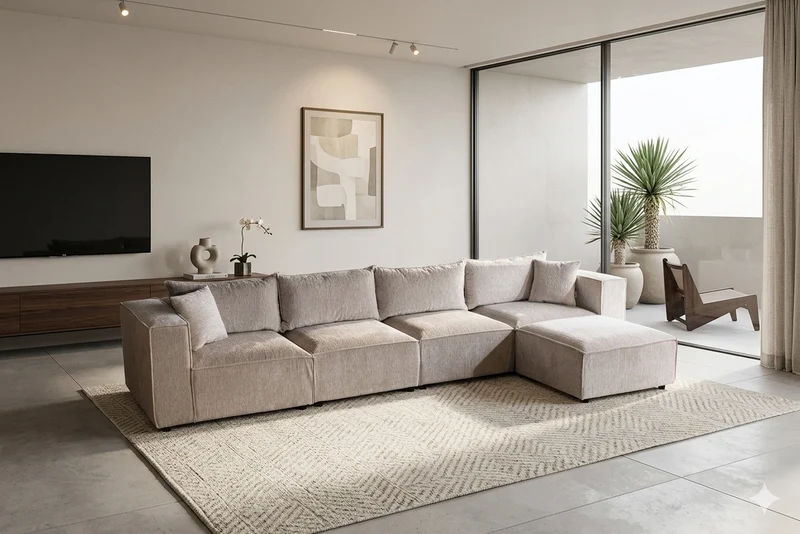 Canapé Elégance Marbella Modulable 4 + 1