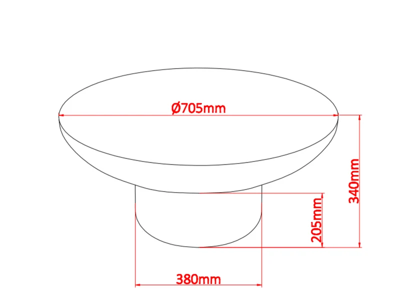 Table Basse Galet