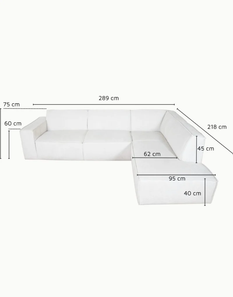 Canapé d'angle Magnum L