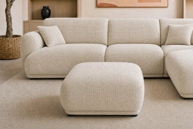 DUO ROSALIE L - Tissu chenille