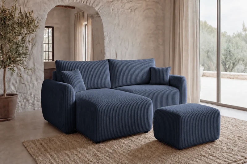 DUO ELIO ANGLE MINI - Gros velours côtelé