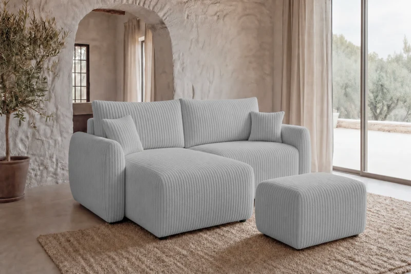 DUO ELIO ANGLE MINI - Gros velours côtelé