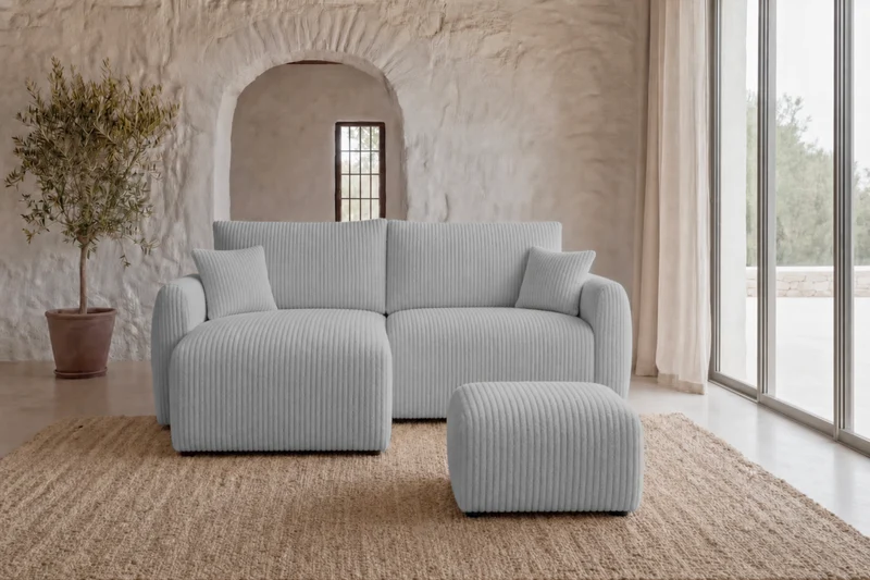 DUO ELIO ANGLE MINI - Gros velours côtelé