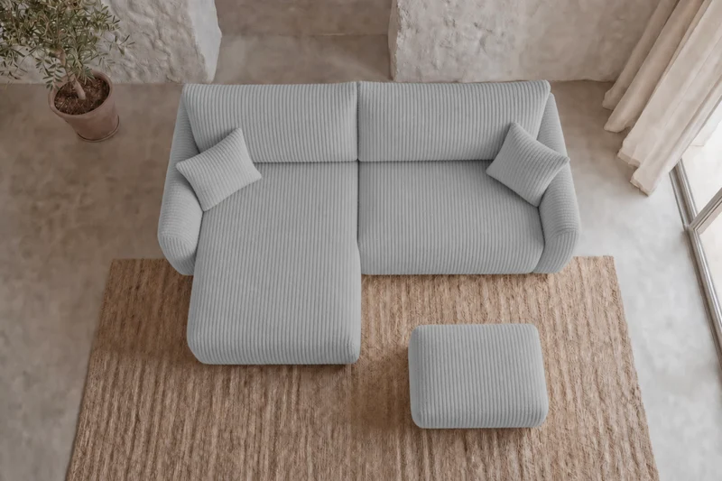 DUO ELIO ANGLE MINI - Gros velours côtelé
