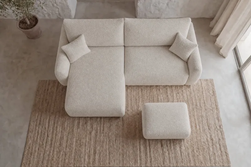 DUO ELIO ANGLE MINI - Tissu bouclette
