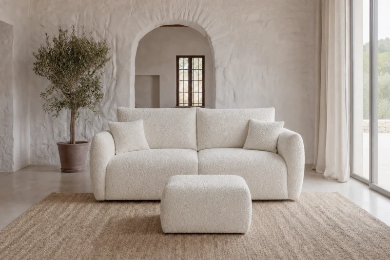 DUO ELIO MINI - Tissu bouclette