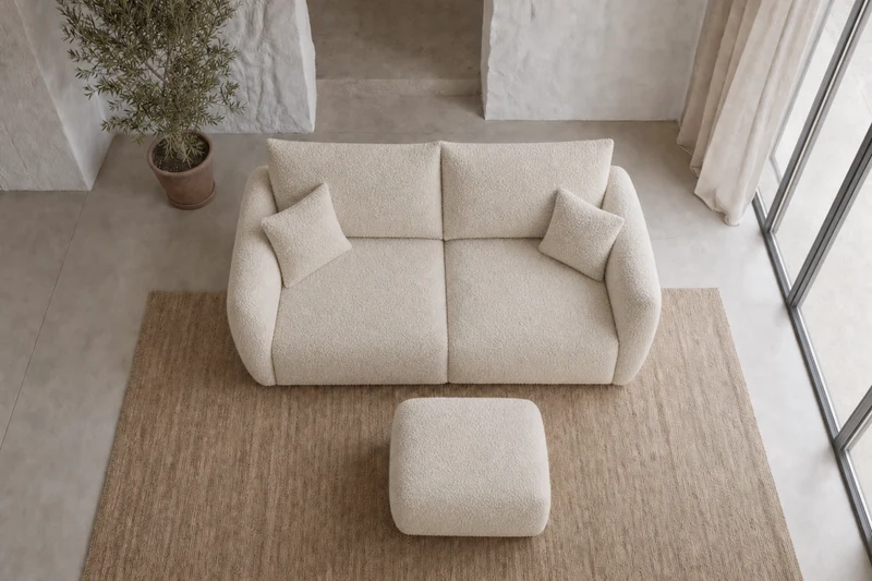 DUO ELIO MINI - Tissu bouclette