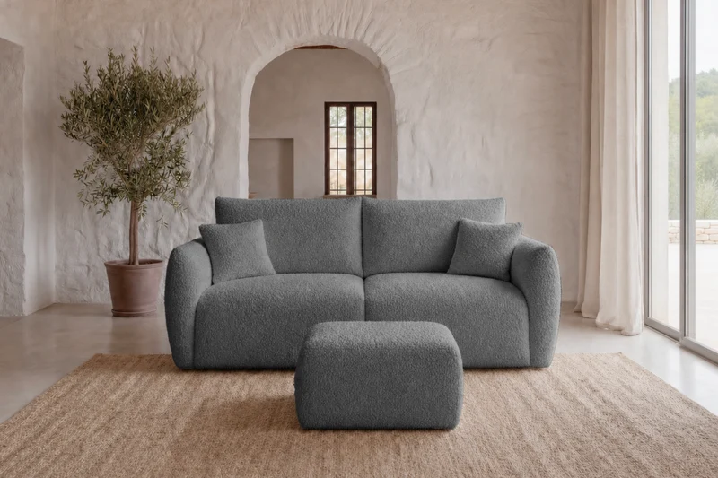 DUO ELIO MINI - Tissu bouclette