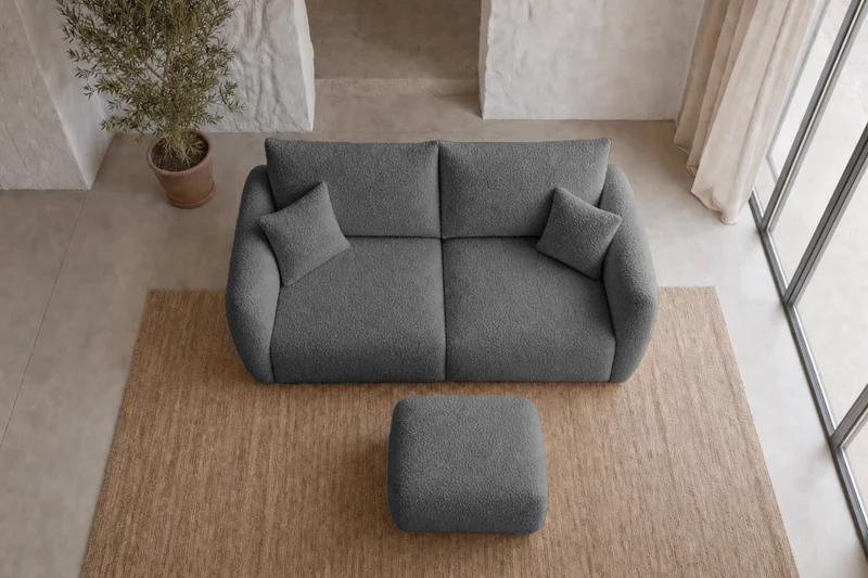 DUO ELIO MINI - Tissu bouclette