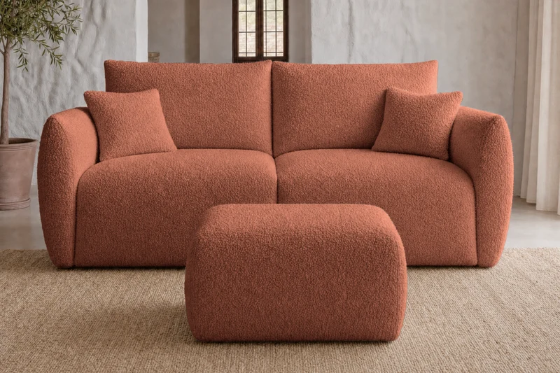 DUO ELIO MINI - Tissu bouclette