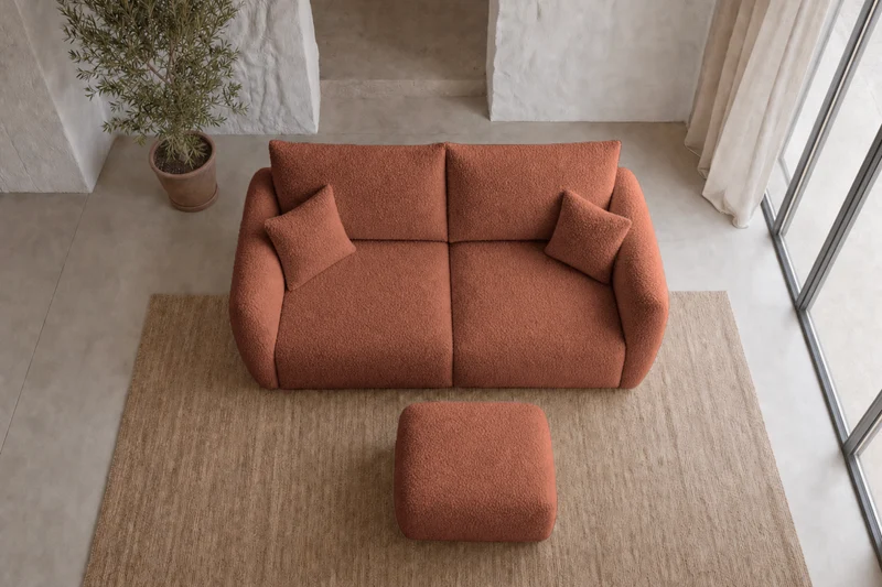 DUO ELIO MINI - Tissu bouclette