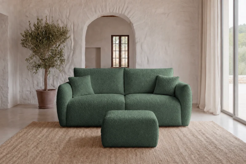 DUO ELIO MINI - Tissu bouclette