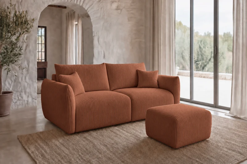 DUO ELIO MINI - Gros velours côtelé