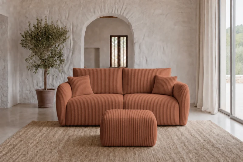 DUO ELIO MINI - Gros velours côtelé