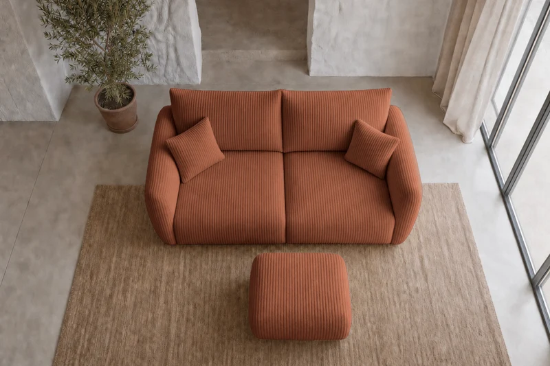 DUO ELIO MINI - Gros velours côtelé
