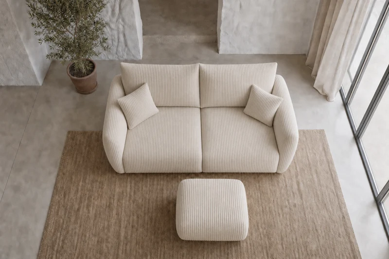 DUO ELIO MINI - Gros velours côtelé