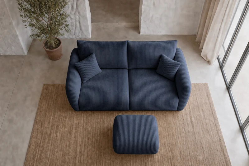 DUO ELIO MINI - Gros velours côtelé