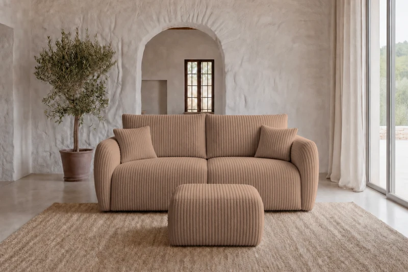 DUO ELIO MINI - Gros velours côtelé