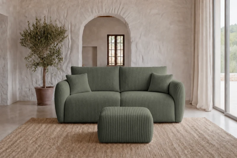 DUO ELIO MINI - Gros velours côtelé