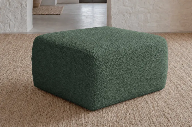 ELIO MINI POUF - Tissu bouclette