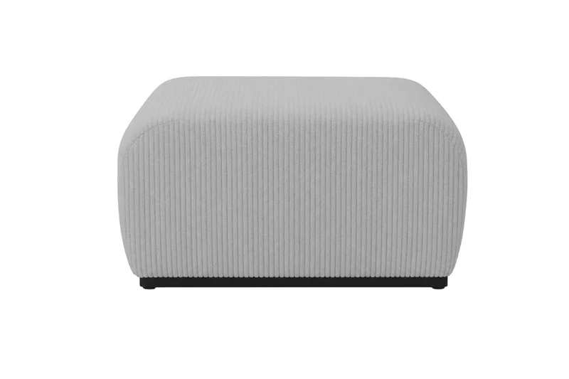 ELIO MINI POUF - Petit velours côtelé